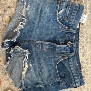 Levi's Blue Jean Shorts